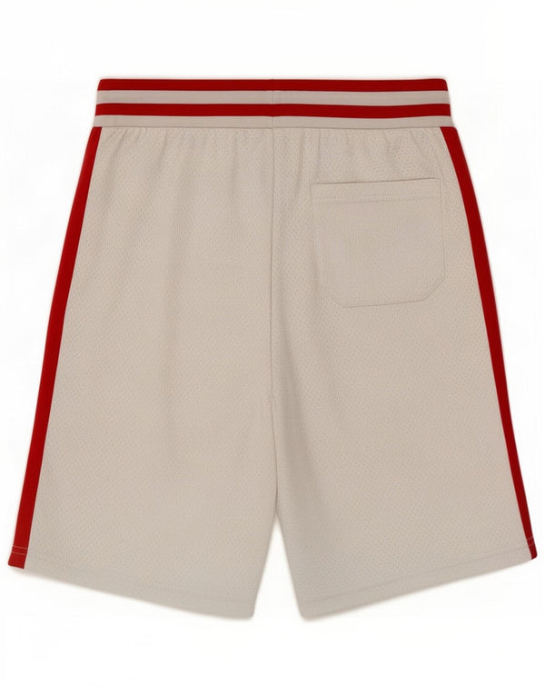 Tommy Hilfiger Sportshorts für Jungen, 11–12 Jahre, weißes Colourblock-Polyester