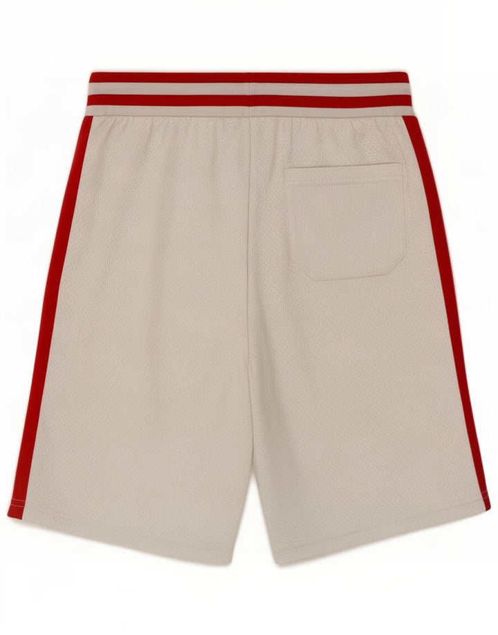 Tommy Hilfiger Sportshorts für Jungen, 11–12 Jahre, weißes Colourblock-Polyester