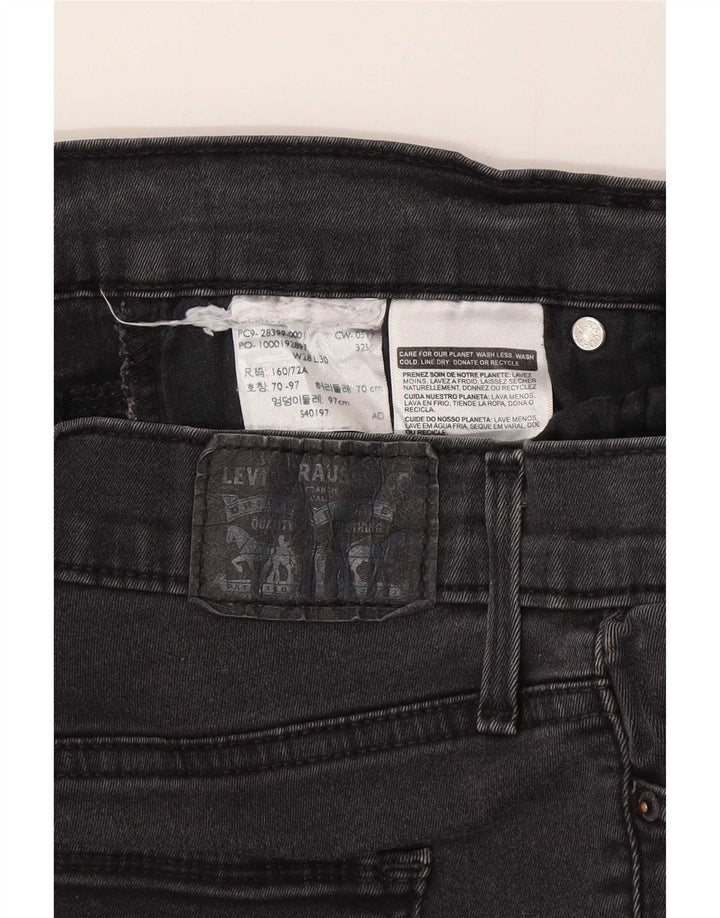 Levi's Slim Fit Skinny-Jeans für Damen W28 L26 Grau