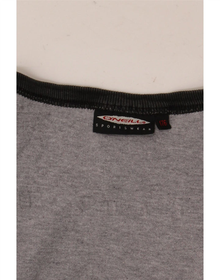O'Neill Grafik-T-Shirt für Jungen, 15–16 Jahre, grau gefleckt