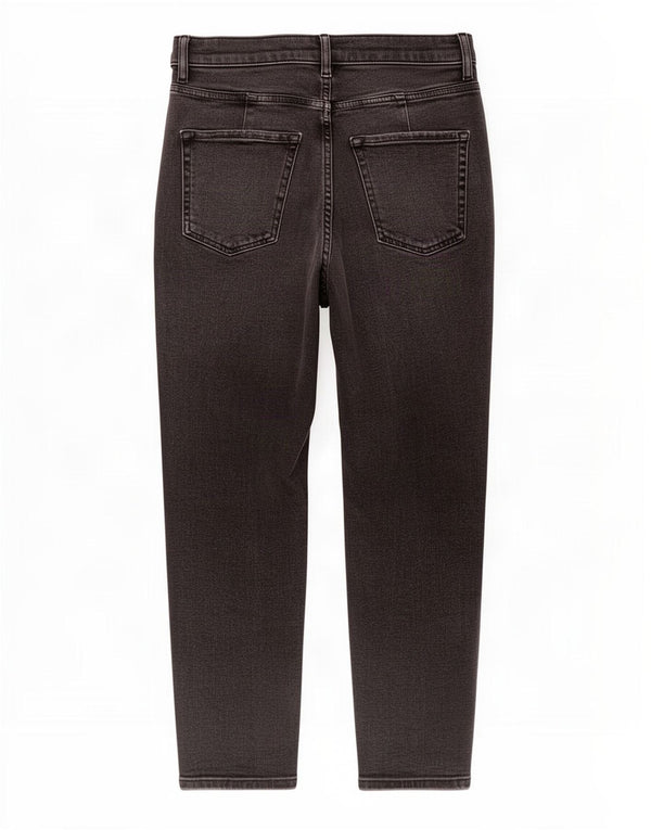 Marks & Spencer Damen Mom Tapered Jeans UK 8 Small W26 L25 Schwarz