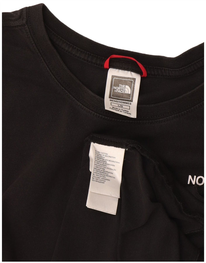 The North Face Herren-T-Shirt mit Grafik, Größe L, Schwarz, Baumwolle