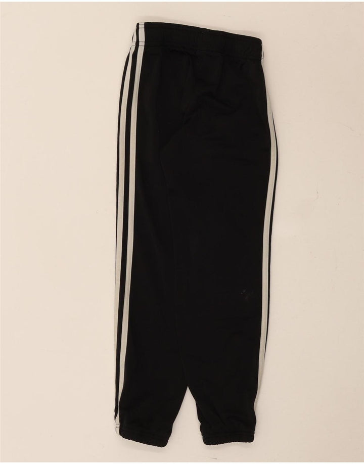 ADIDAS Jungen-Trainingshose, Jogginghose, 7–8 Jahre, schwarzes Polyester