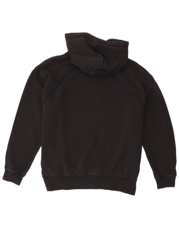 Nike Herren-Kapuzenpullover mit lockerer Passform, Größe S, Schwarz, Baumwolle