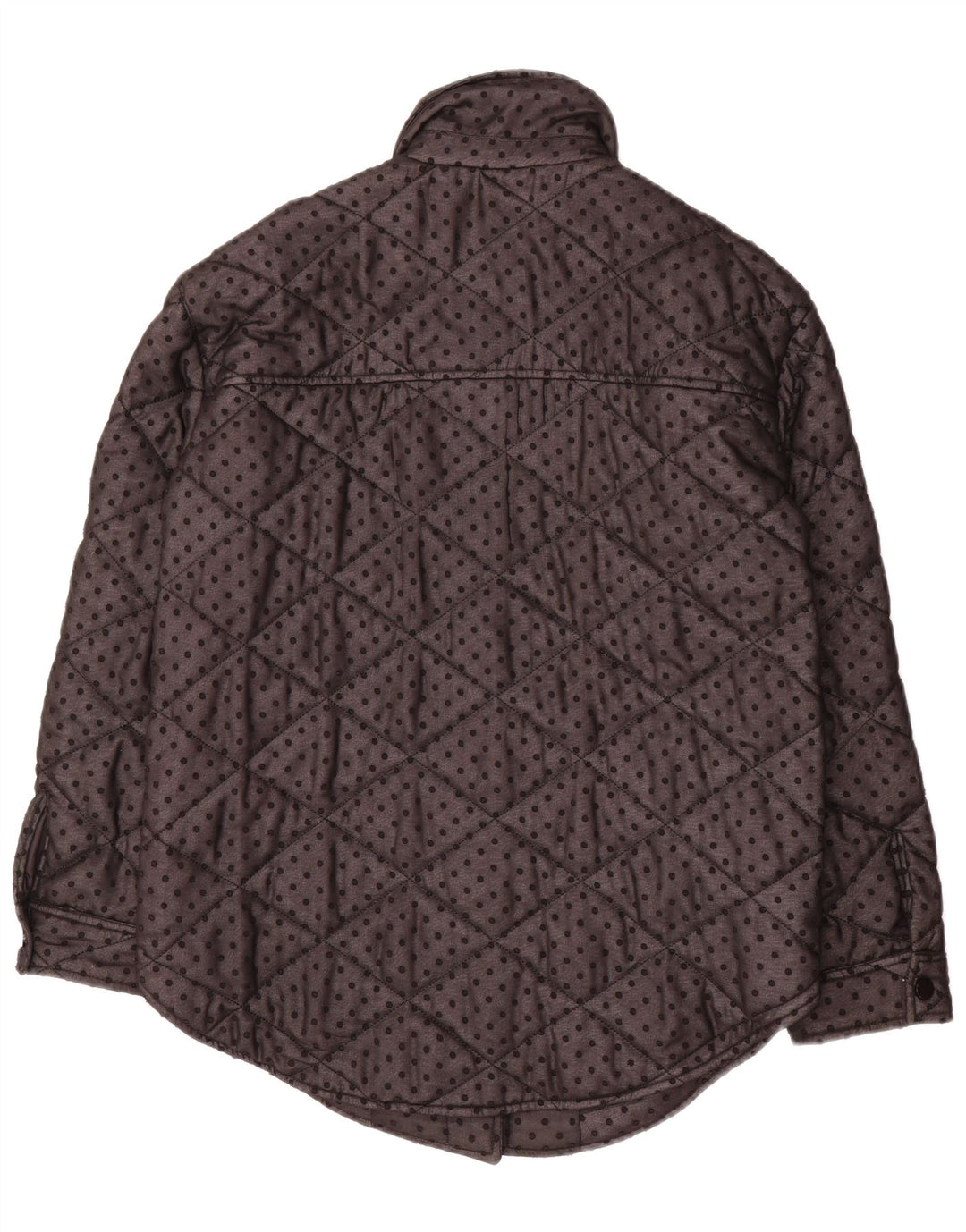 Übergroße Steppjacke für Damen von Phase Eight, Gr. 8, Größe S, Schwarz gefleckt