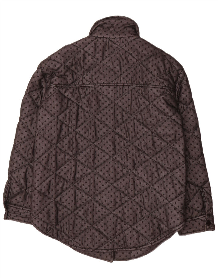 Übergroße Steppjacke für Damen von Phase Eight, Gr. 8, Größe S, Schwarz gefleckt