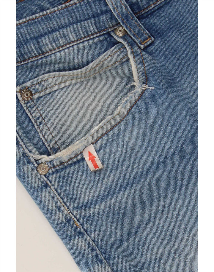Lee Herren Luke Straight Jeans W31 L29 Blaue Baumwolle