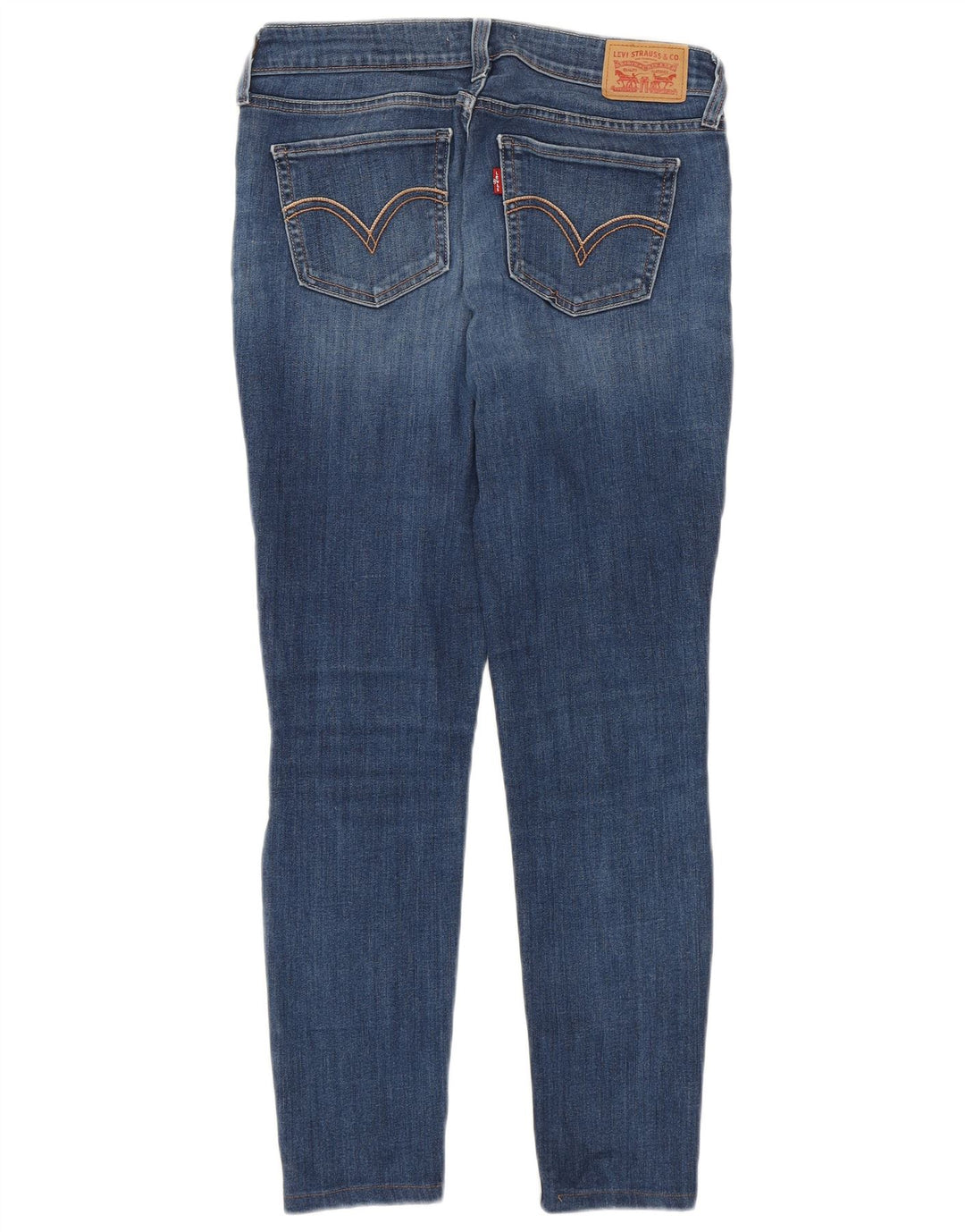 LEVI'S Damen 535 Super Skinny Jeans W31 L26 Blau