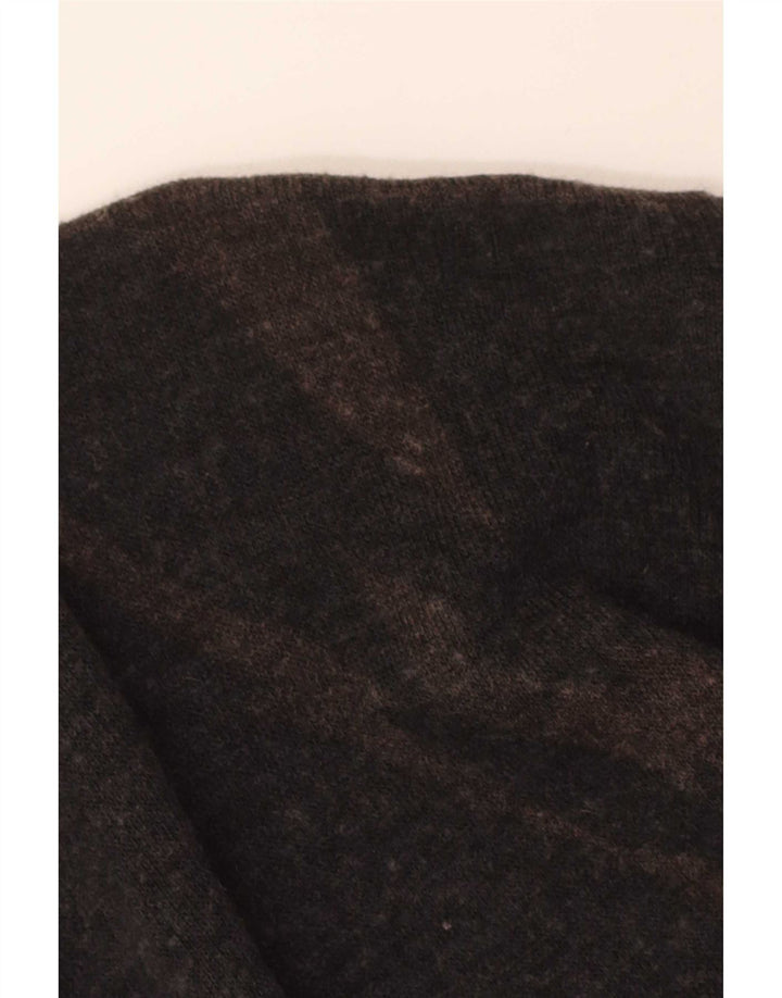 Croft & Barrow Herren-Pullover mit Rundhalsausschnitt, Größe L, Grau Argyle/Diamant
