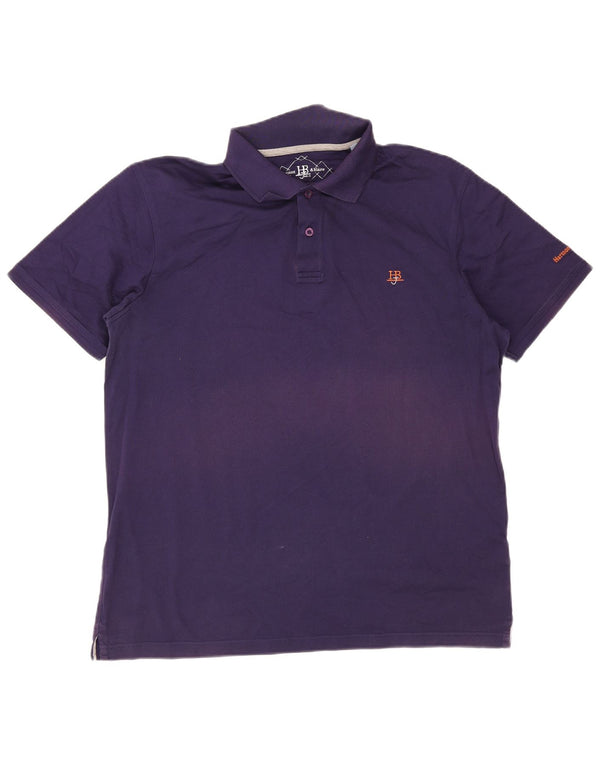 Harmont & Blaine Herren Poloshirt 3XL Lila Baumwolle