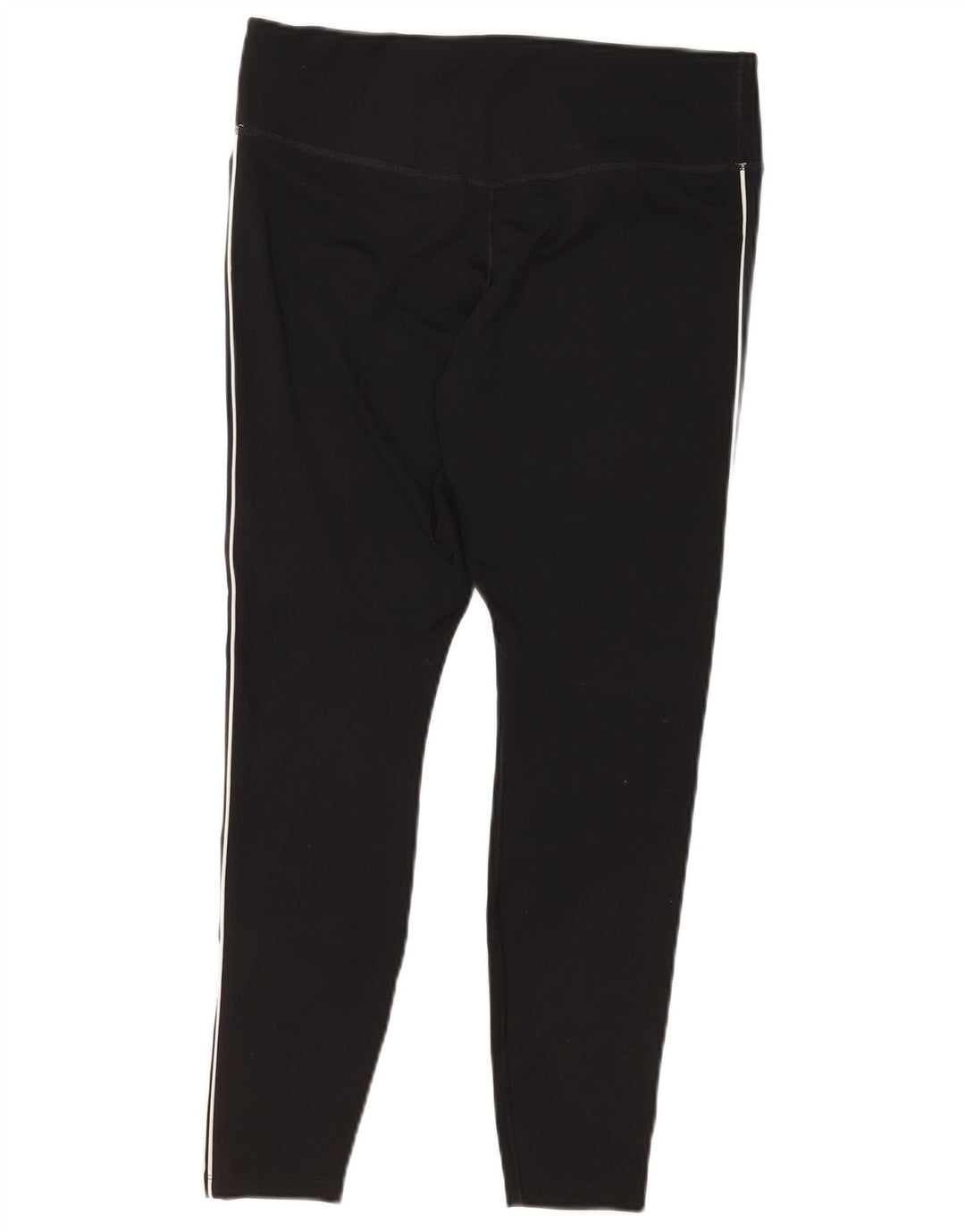 Nike Womens Graphic Leggings UK 14 Large Schwarz Polyester