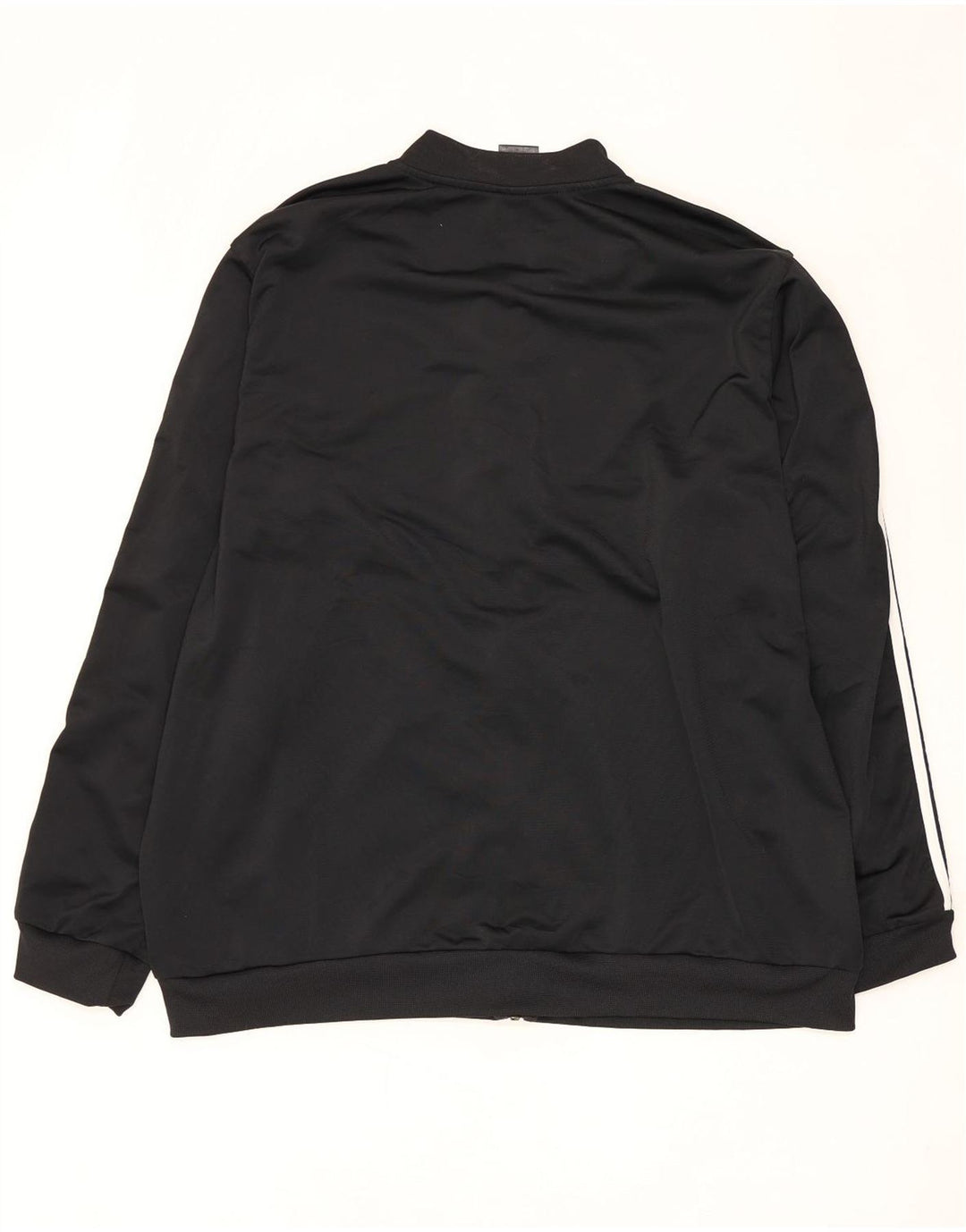 Adidas Herren-Trainingsanzug, 2XL, schwarzes Polyester