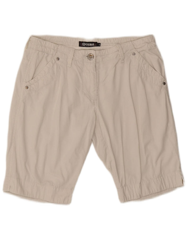 Colmar Damen Chinoshorts IT 42 Medium W30 Weiße Baumwolle