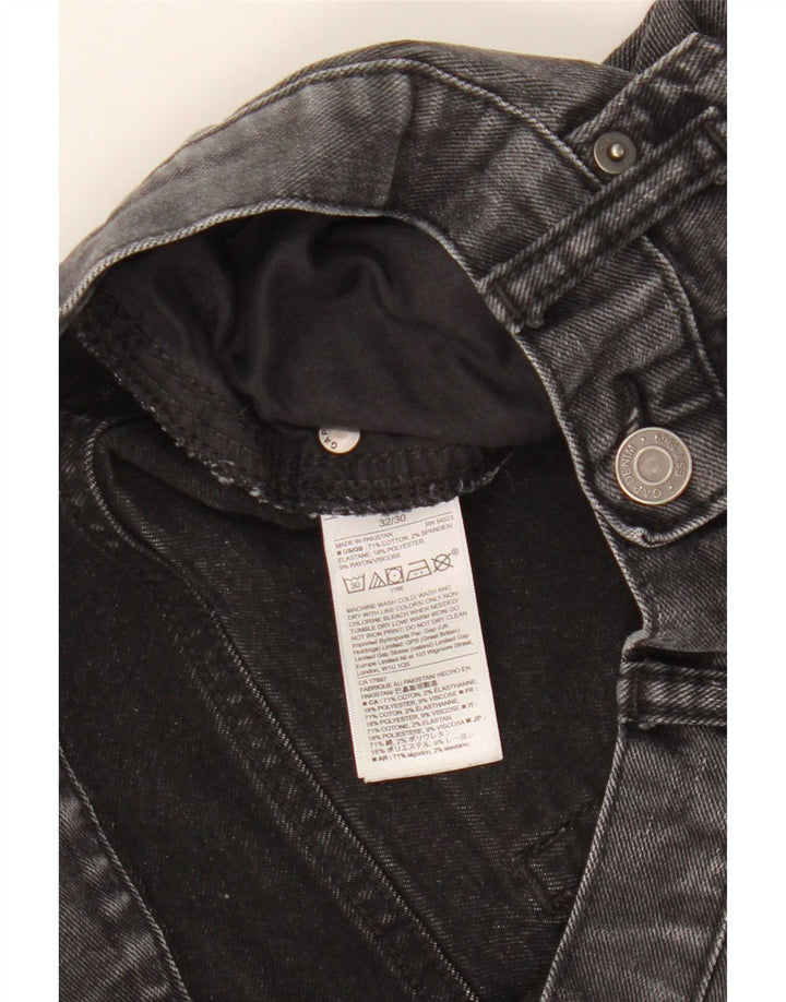 Gap Damen Skinny Jeans W32 L30 Schwarze Baumwolle