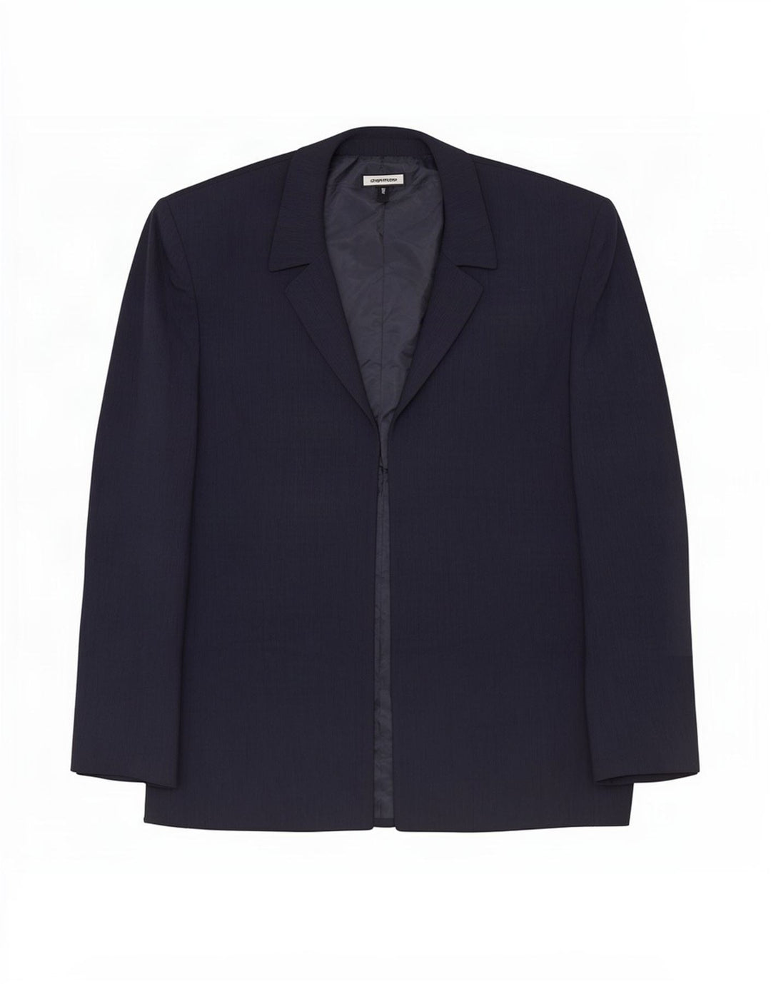 Marks & Spencer Damen Blazer Jacke UK 14 Large Marineblau Polyester