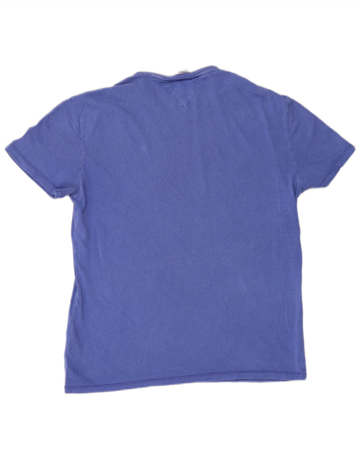 Tommy Hilfiger Herren T-Shirt Top Small Blau