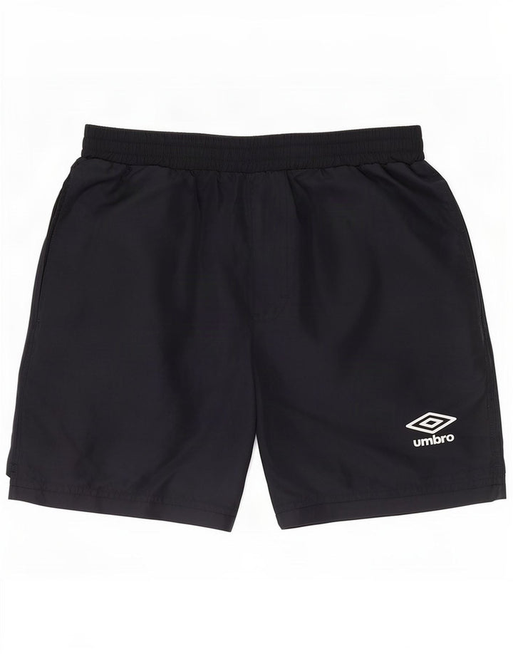 Umbro Herren-Sportshorts, klein, marineblau, Polyester