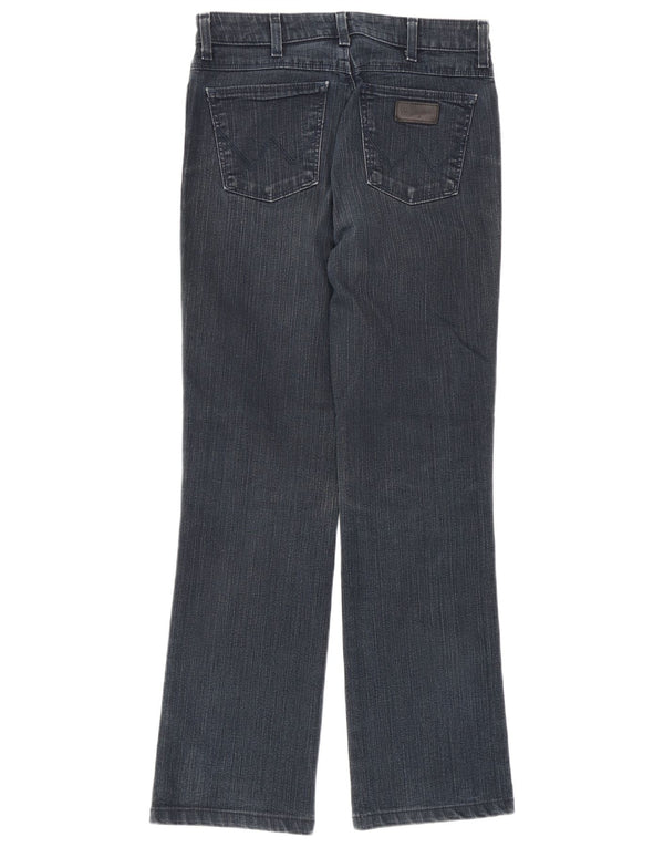 Wrangler Damen Tina Straight Jeans W28 L29 Marineblaue Baumwolle