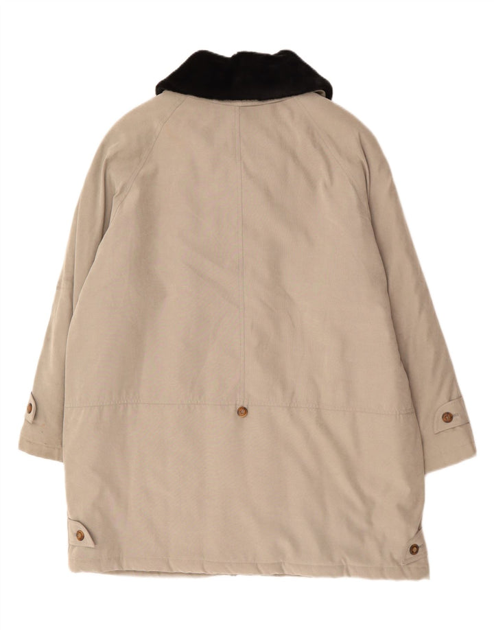 ST. BERNARD Damenmantel UK 20 2XL Graues Colourblock-Polyester