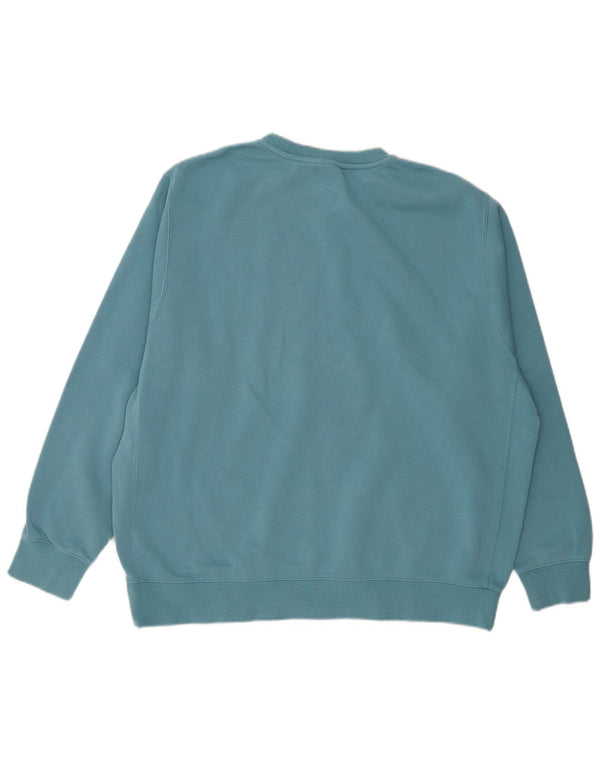 NIKE Herren Sweatshirt Pullover XL Blau Baumwolle