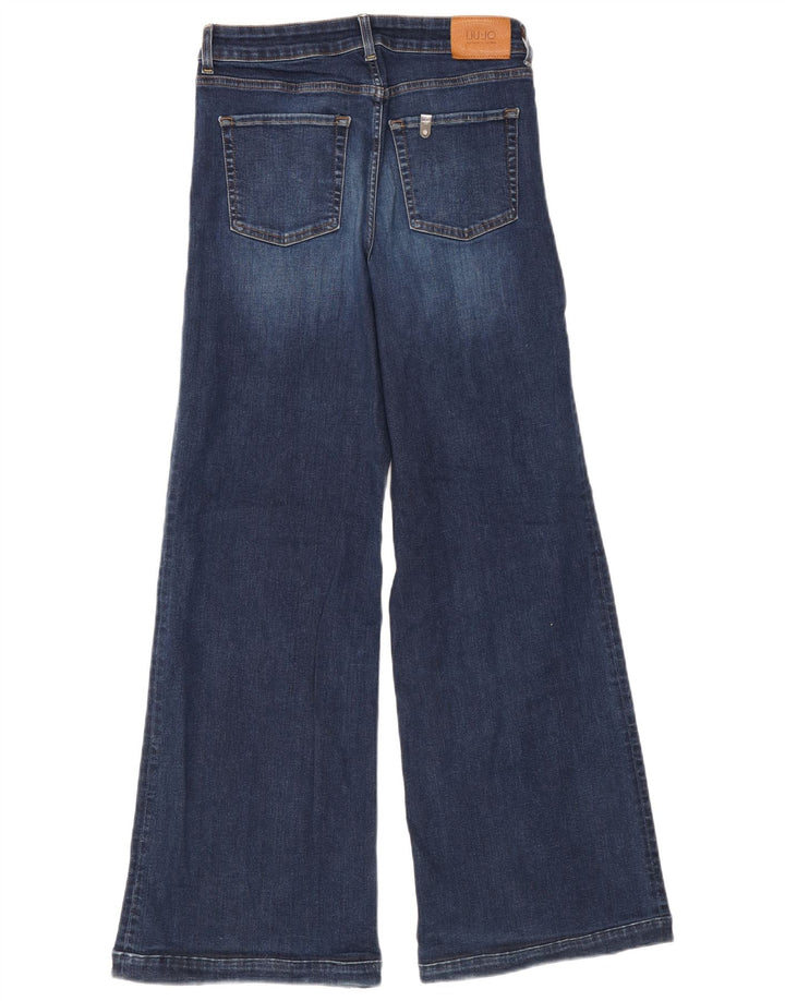 Liu Jo Damen Schlagjeans W30 L32 Blau