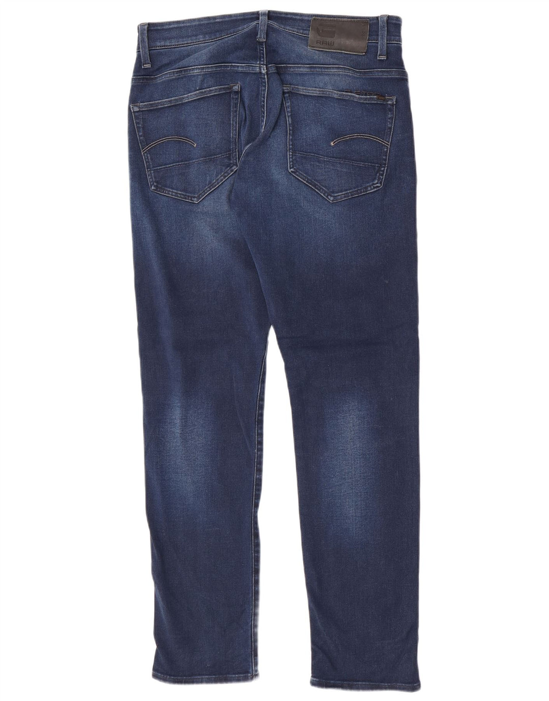 G-Star Herren 3301 Slim Jeans W31 L32 Blaue Baumwolle