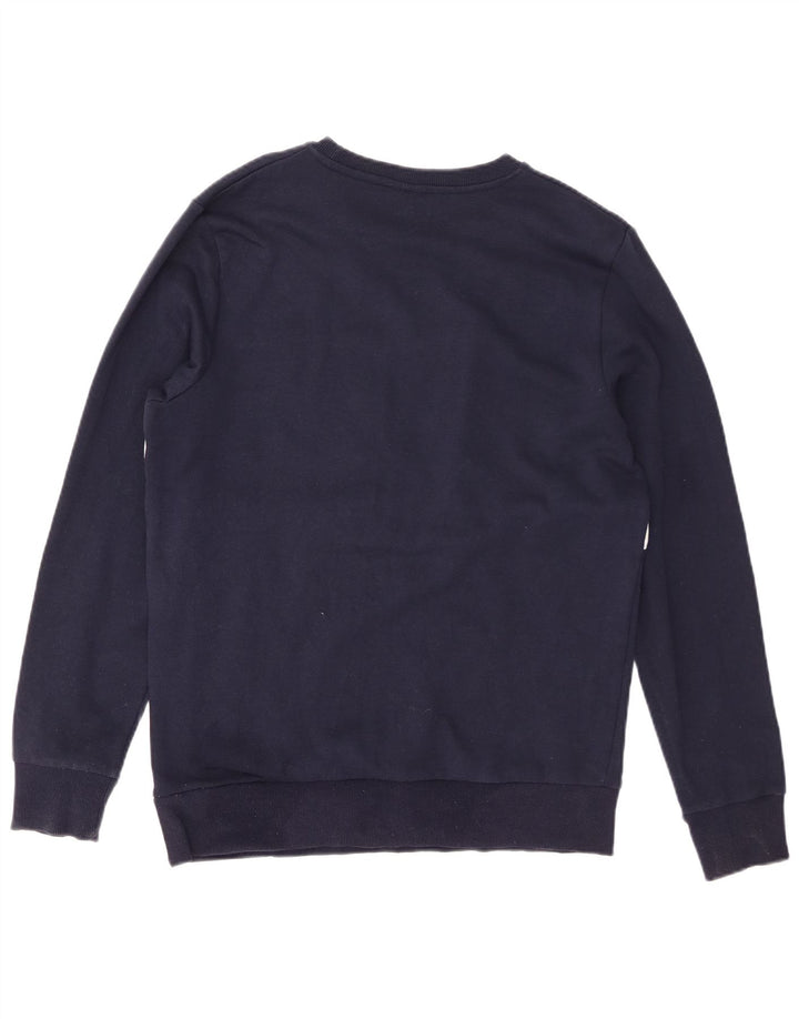 Jack & Jones Herren-Sweatshirt mit Grafik, groß, Marineblau, Farbblock