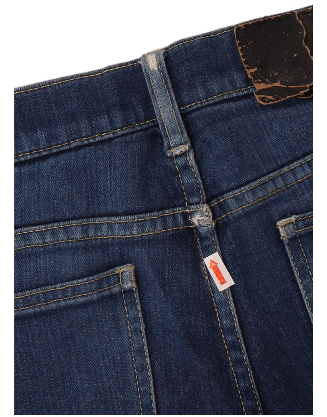 CHEAP MONDAY Damen Slim Jeans W32 L33 Blaue Baumwolle