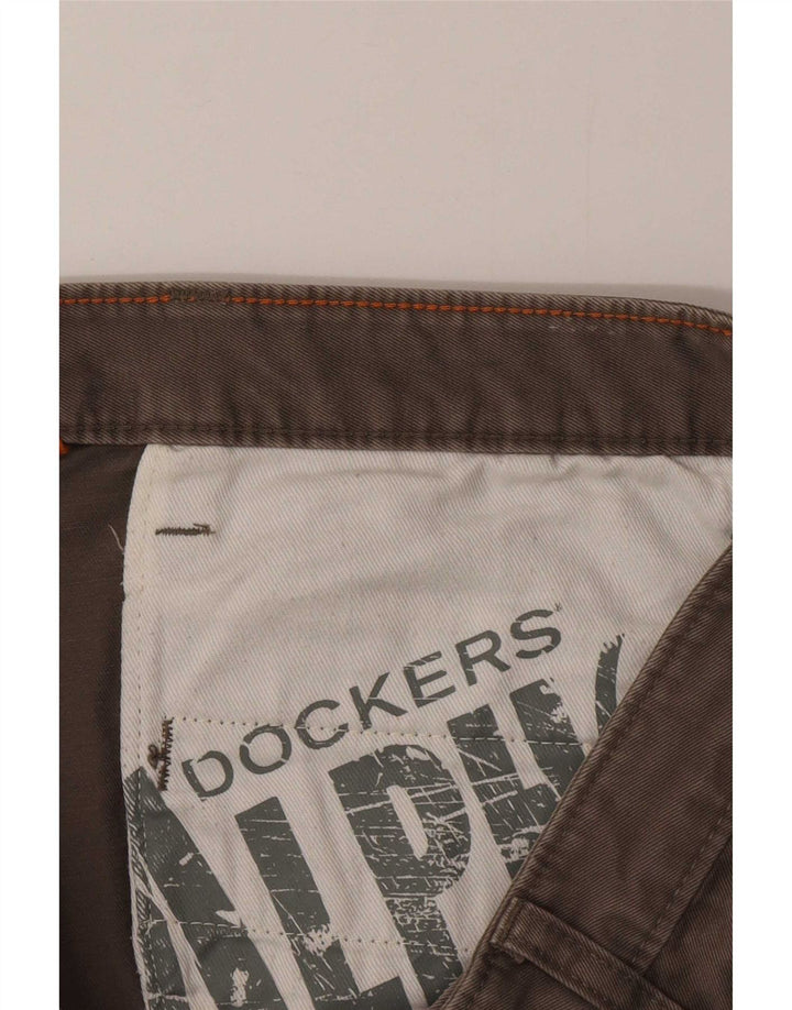 Dockers Herren Alpha Slim Jeans W34 L34 Braune Baumwolle