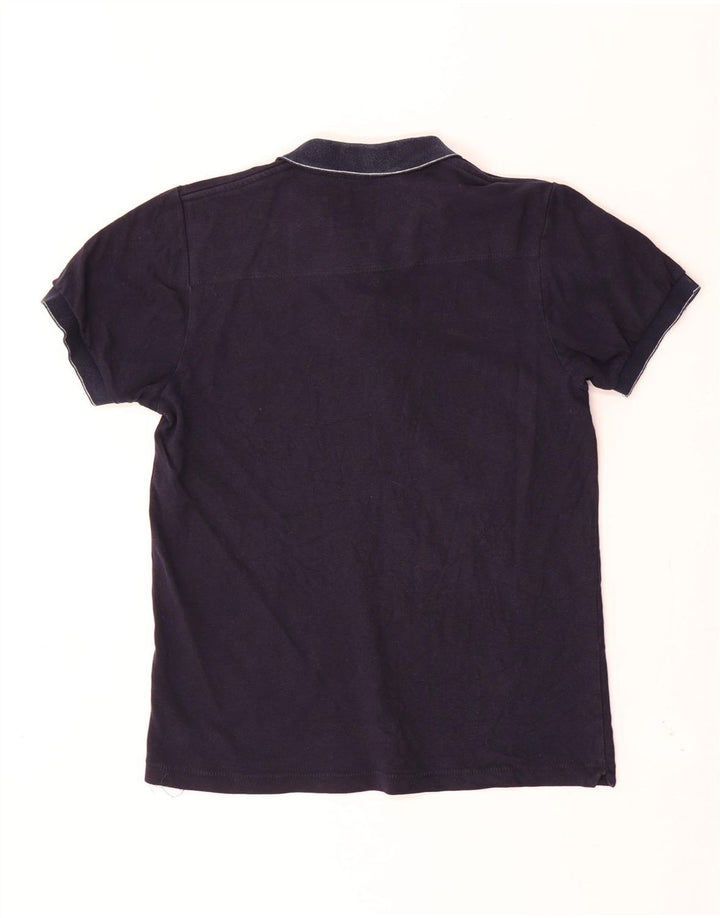 FRENCH CONNECTION Herren-Poloshirt, klein, marineblau, Baumwolle