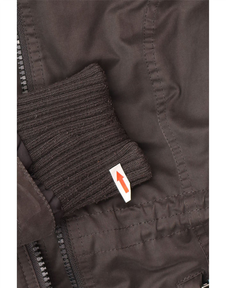 Superdry Herren The Windcheater Kapuzen-Windjacke UK 42 XL Grau