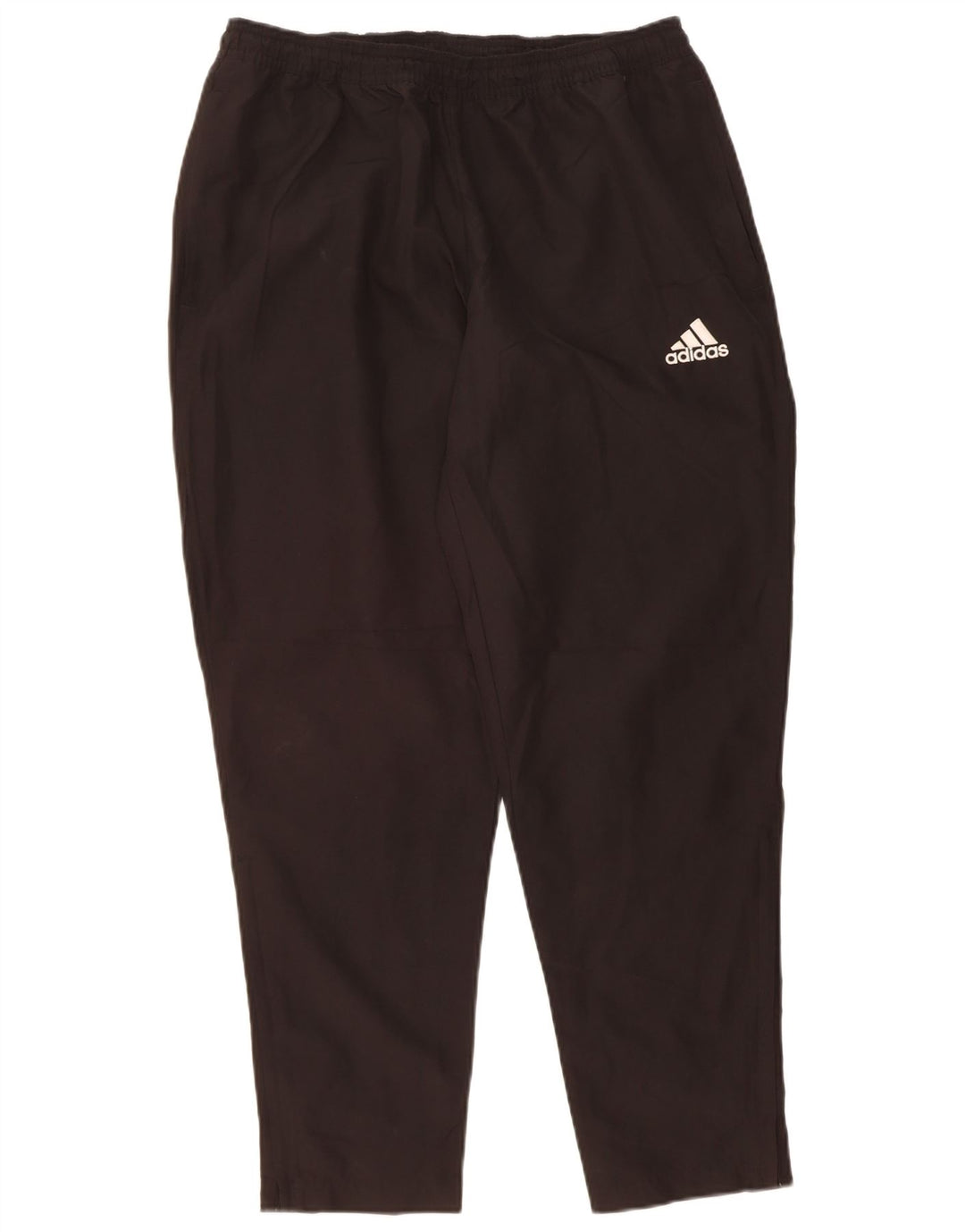 ADIDAS Womens Aeroready Tracksuit Trousers UK 16 Large Black Polyester