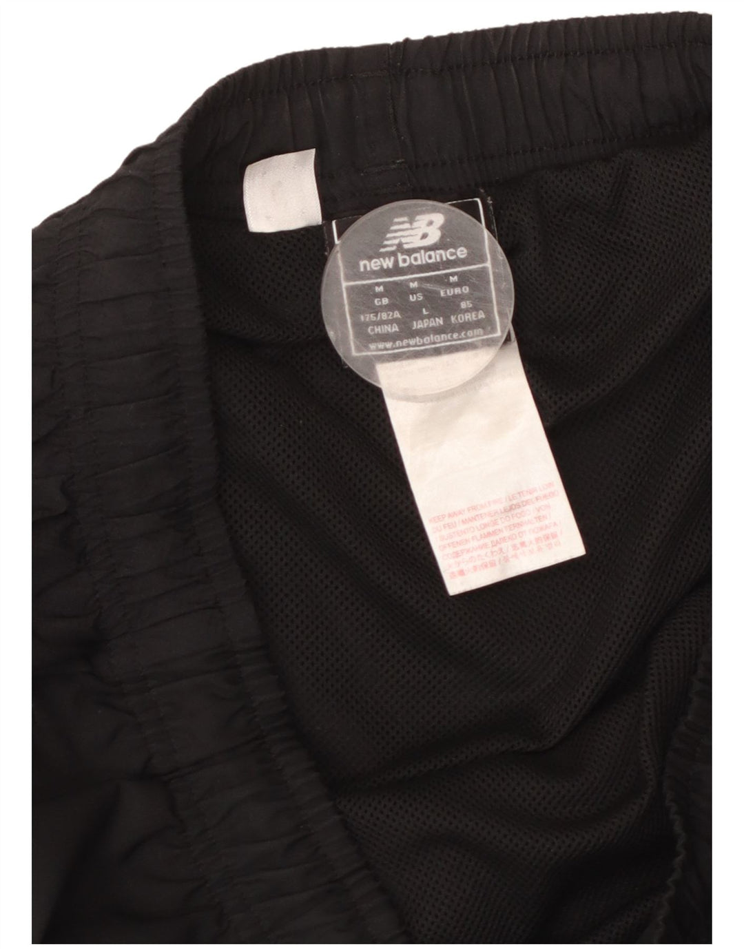 NEW BALANCE Herren Liverpool Sport Shorts Mittelschwarzes Polyester