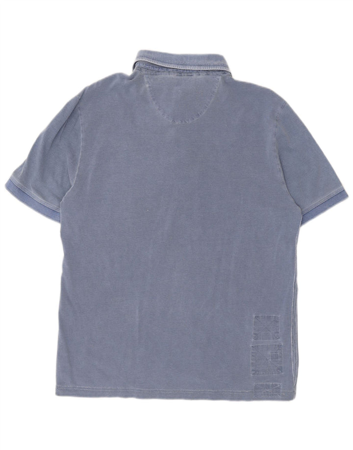 Aeronautica Militare Herren-Poloshirt mit Grafik, Größe L, Blau