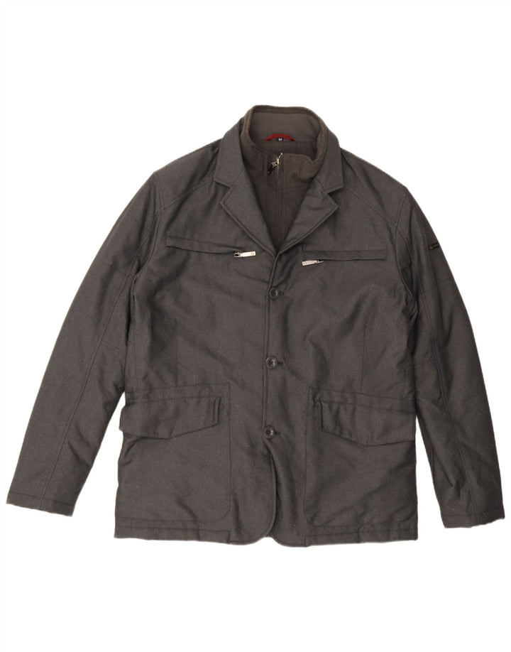 Ivy Oxford Herren Windjacke IT 54 2XL Grau Polyester