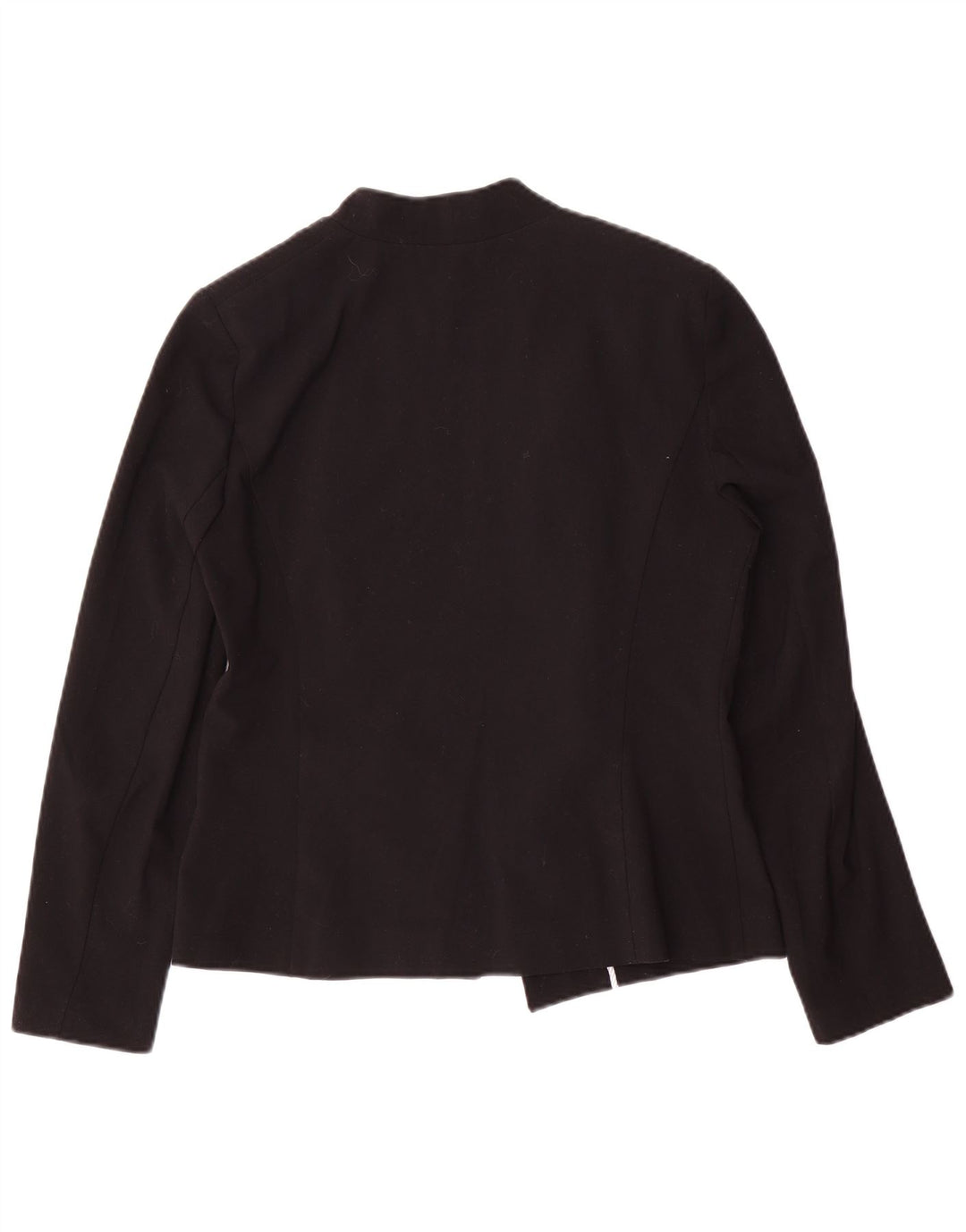 Marks & Spencer Womens Open Blazer Jacke UK 12 Mittelschwarzes Polyester