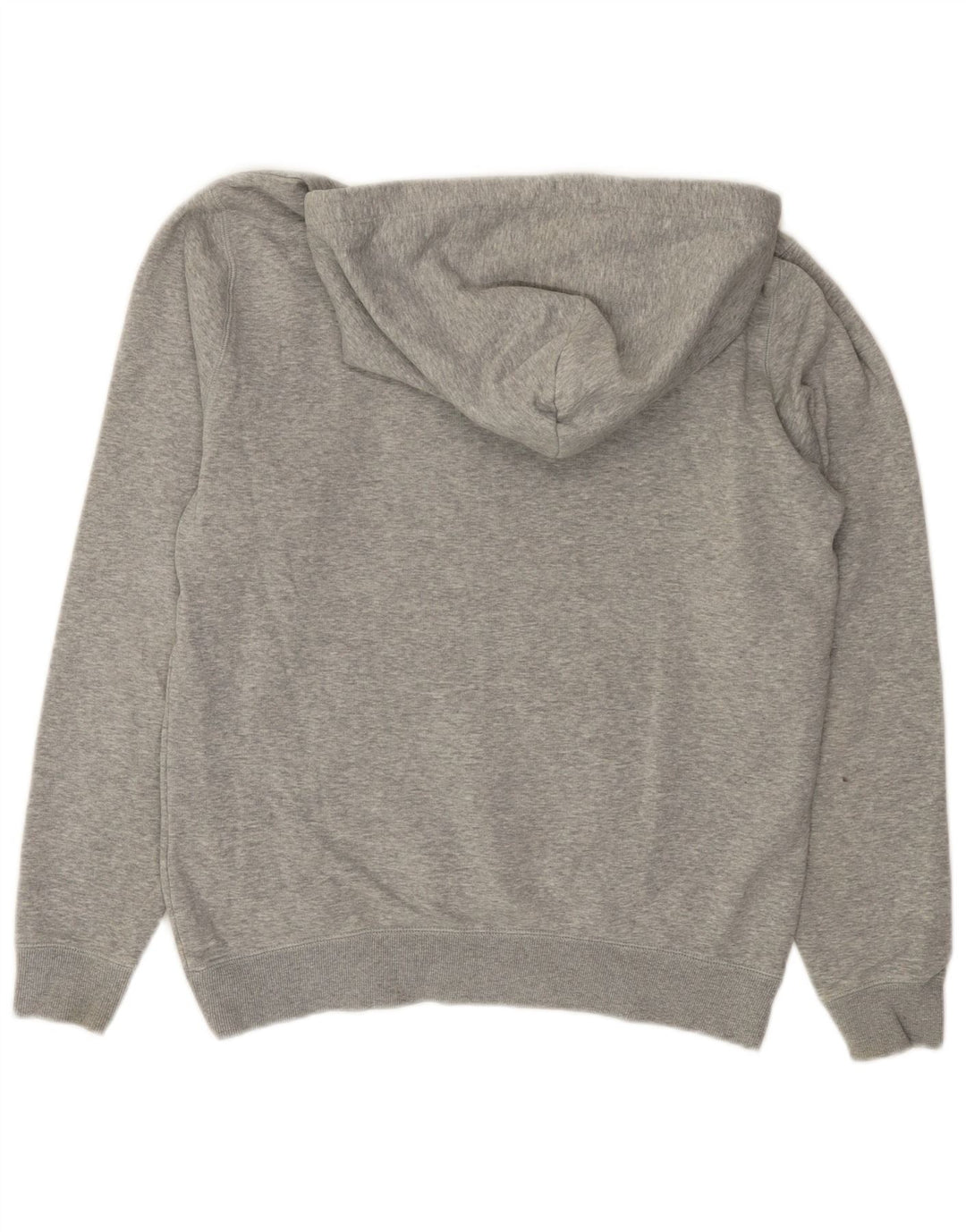 Jack Wills Herren-Kapuzenpullover mit Grafik, Größe S, graue Baumwolle