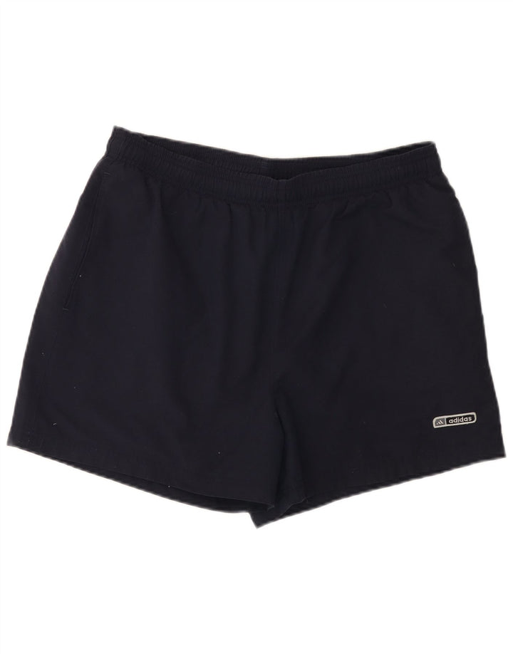 Adidas Herren-Sportshorts, groß, marineblau, Polyester