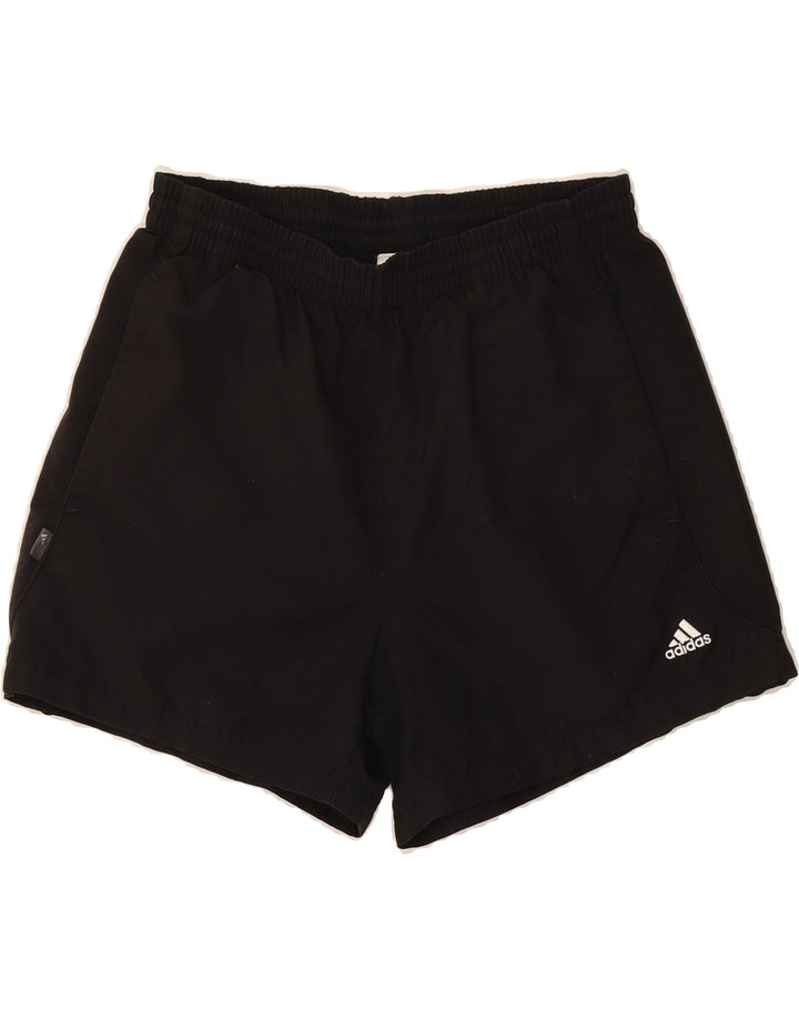 ADIDAS Mens Sport Shorts Small  Black Polyester Vintage Adidas and Second-Hand Adidas from Messina Hembry 