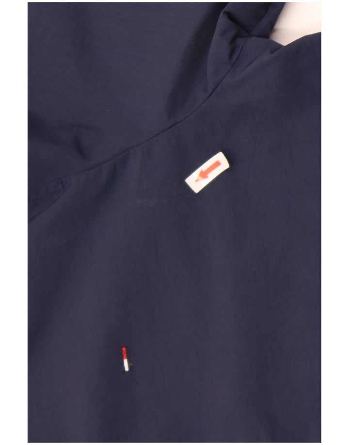 Tommy Hilfiger Herren Bomberjacke UK 44 2XL Marineblau Polyamid