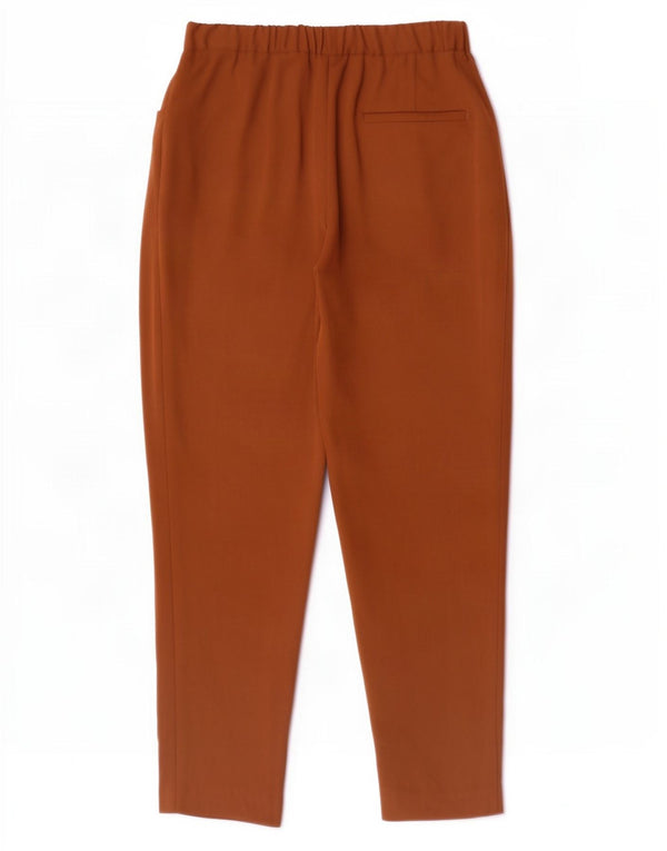 Zara Damen Tapered Casual Hose Medium W28 L26 Braun
