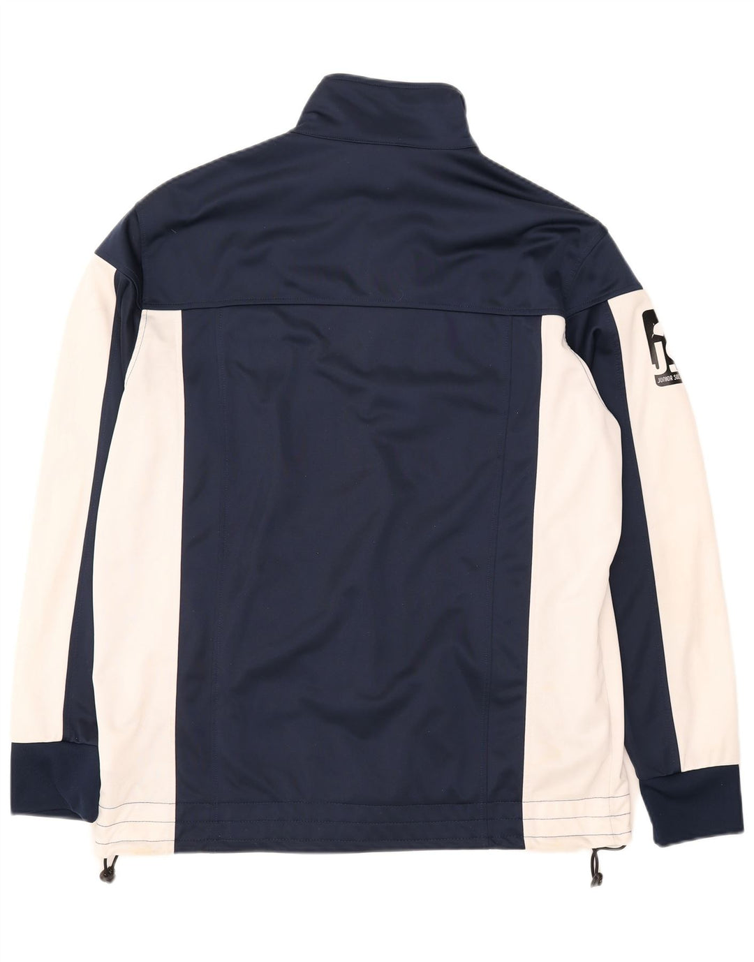 DIADORA Mens Tracksuit Top Jacket XL Navy Blue Colourblock Polyester