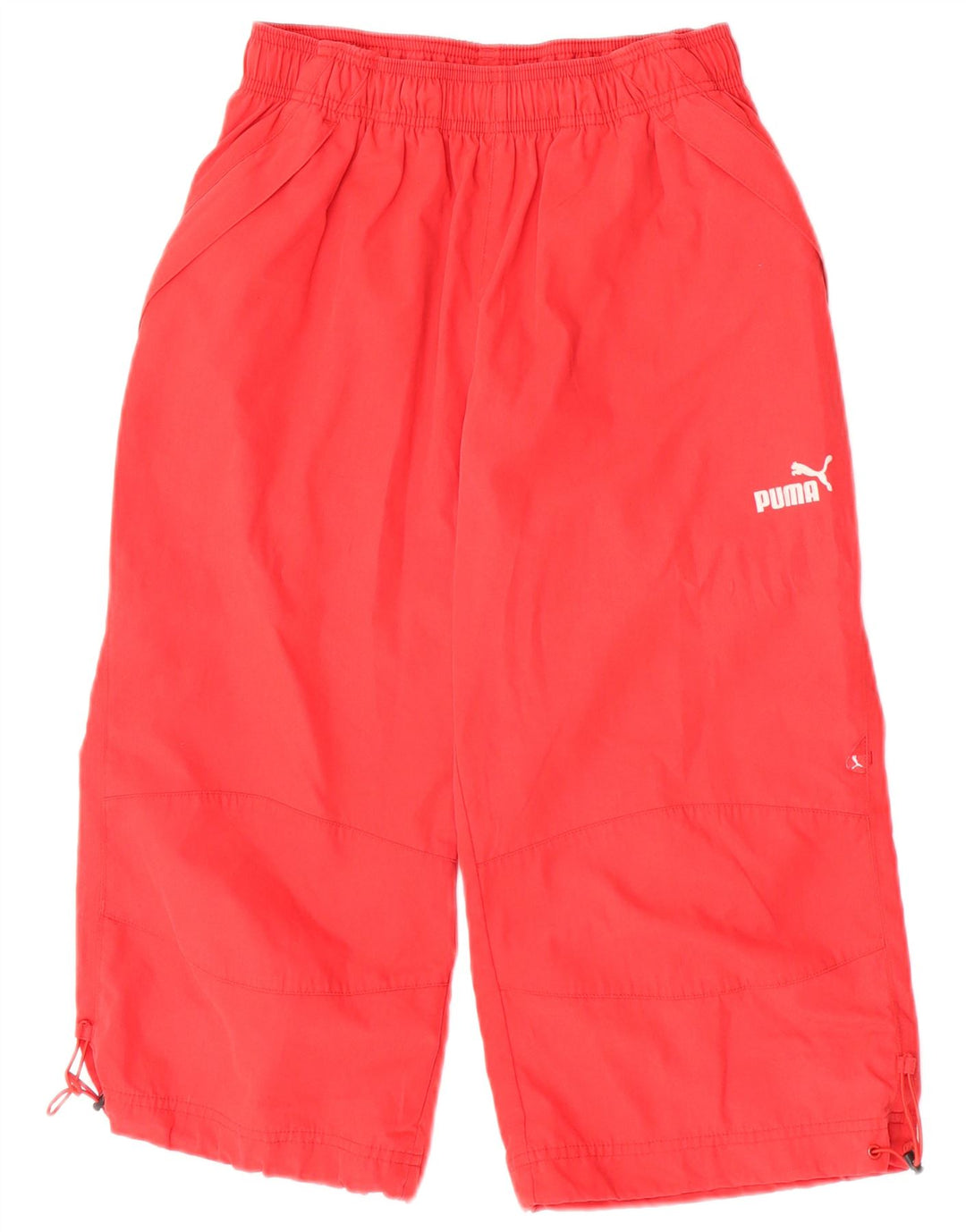Puma Damen Capri-Trainingshose UK 6 XS Rot Polyester