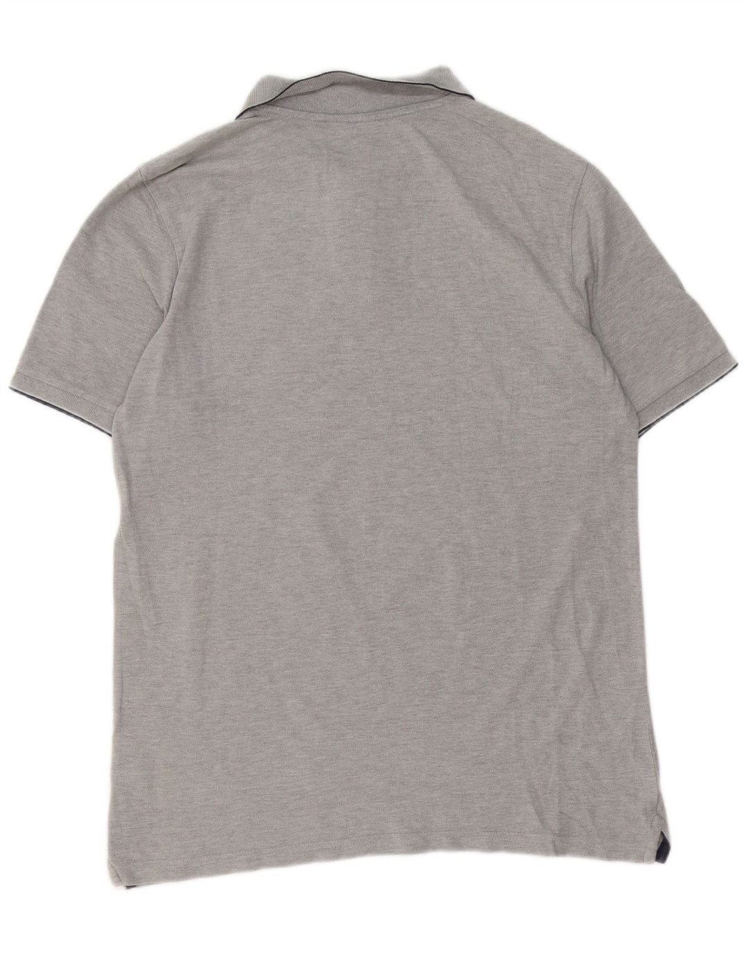 LEE Herren-Poloshirt mit normaler Passform, große graue Baumwolle