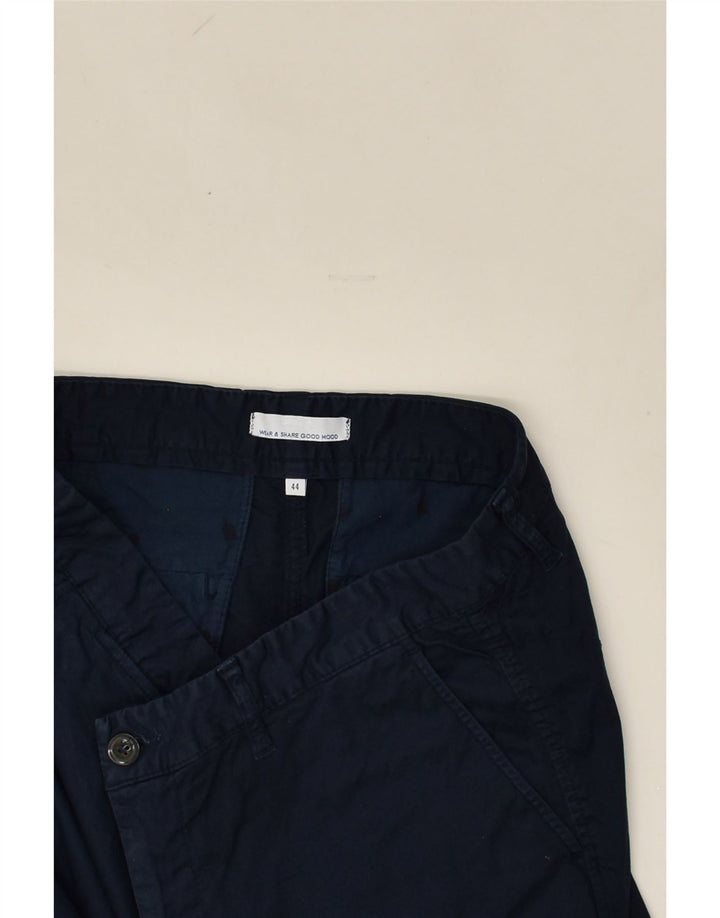 JULES Womens Chino Shorts EU 44 XL W36 Navy Blue | Vintage Jules | Thrift | Second-Hand Jules | Used Clothing | Messina Hembry 