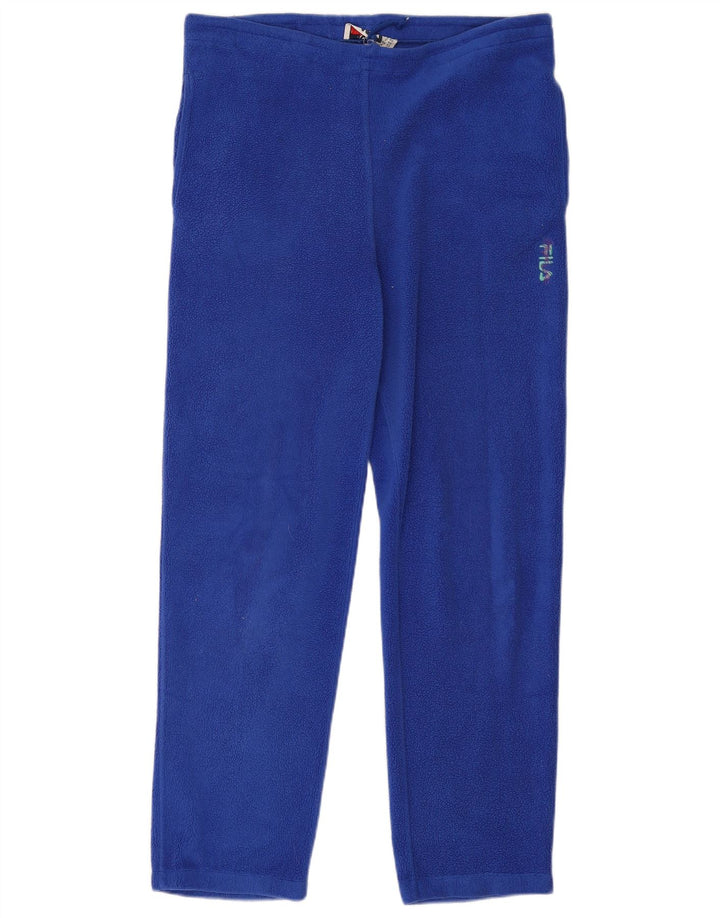 Fila Herren-Trainingshose aus Polartec-Fleece, Größe L, Blau, Polyester