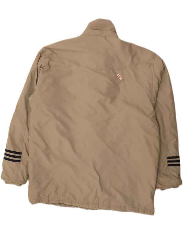 Adidas Herren Windjacke UK 42/44 Large Beige Colourblock Polyester