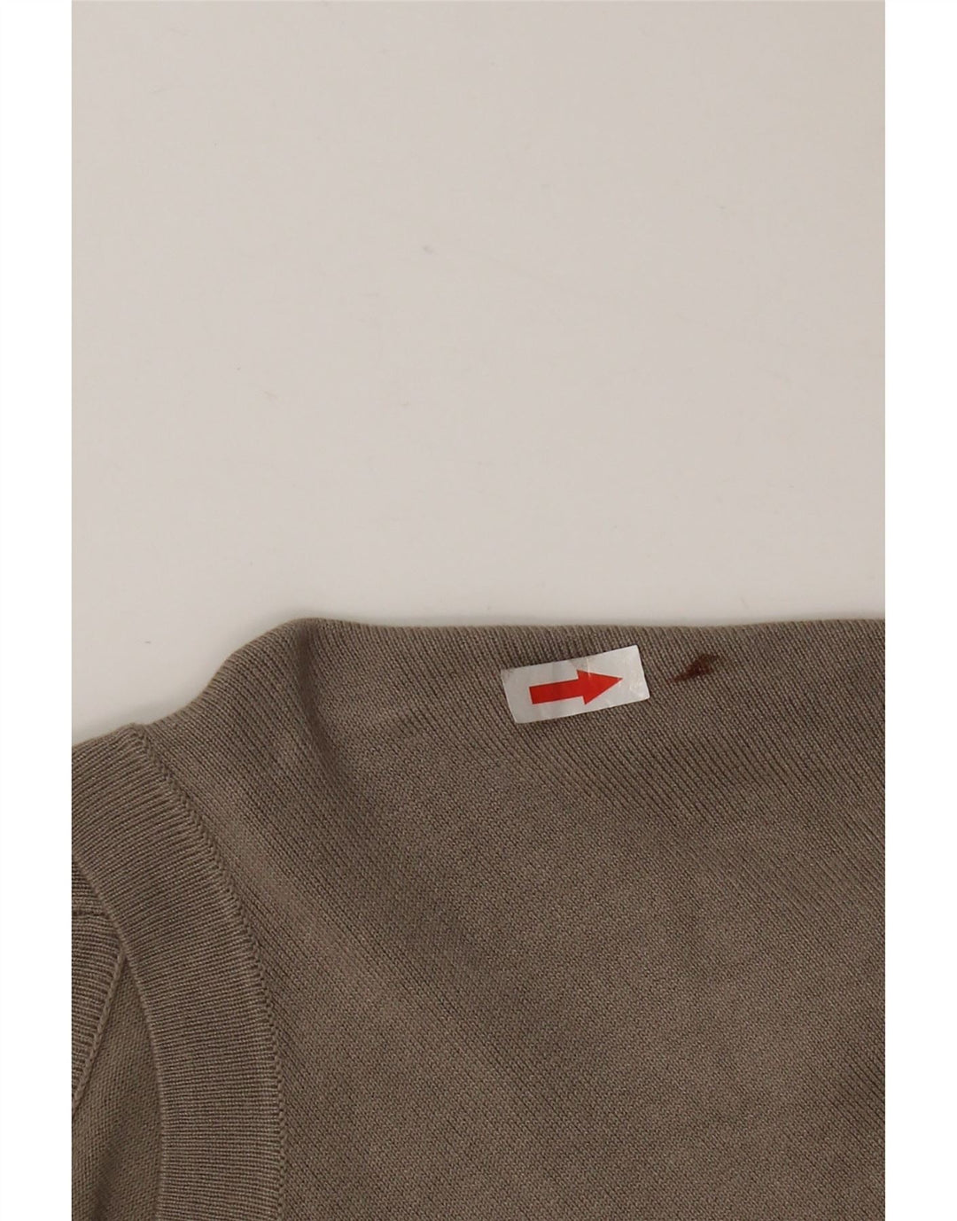 Zara Herren-Pullover mit Rundhalsausschnitt, XL, graue Viskose