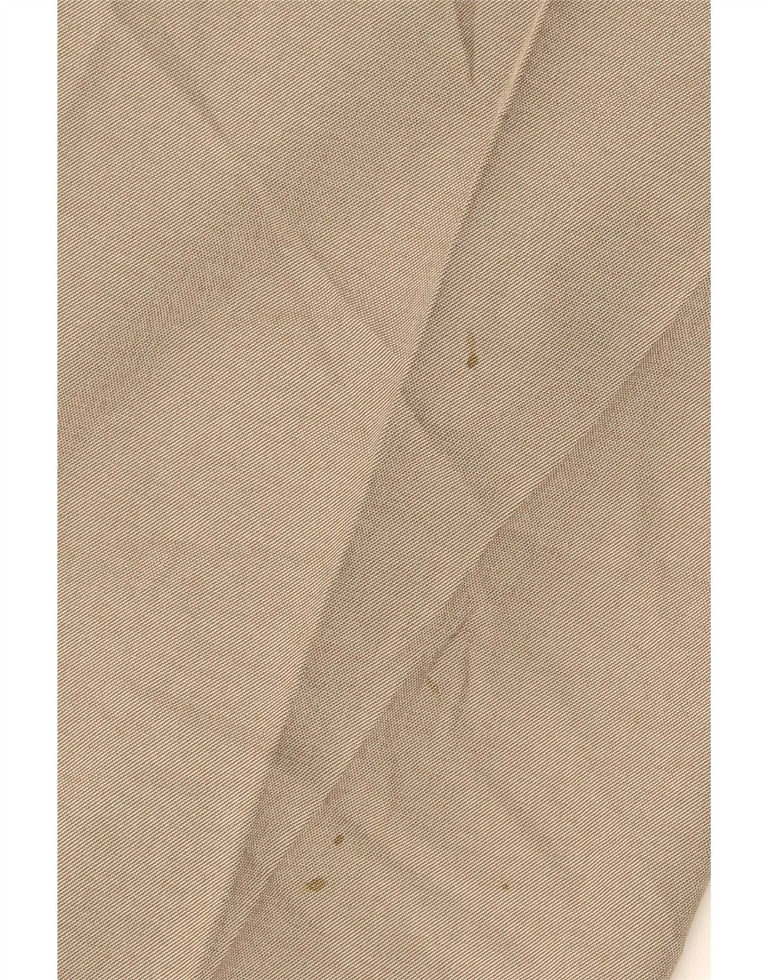 Gerade Herren-Anzughose von Marks & Spencer, W42, L29, Beige, Polyester