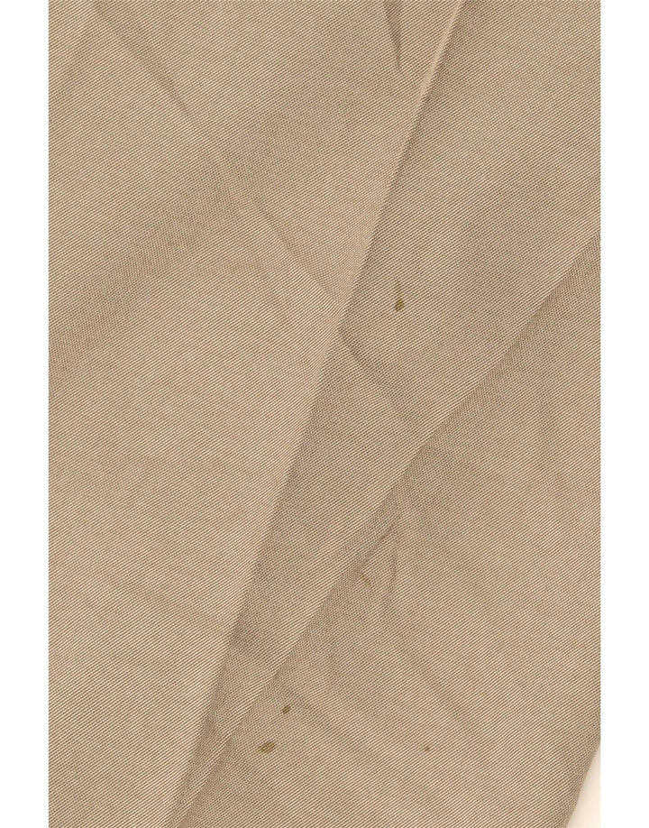 Gerade Herren-Anzughose von Marks & Spencer, W42, L29, Beige, Polyester